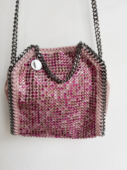 FALABELLA TINY CRSYTAL TOTE BAG W/ TAGS