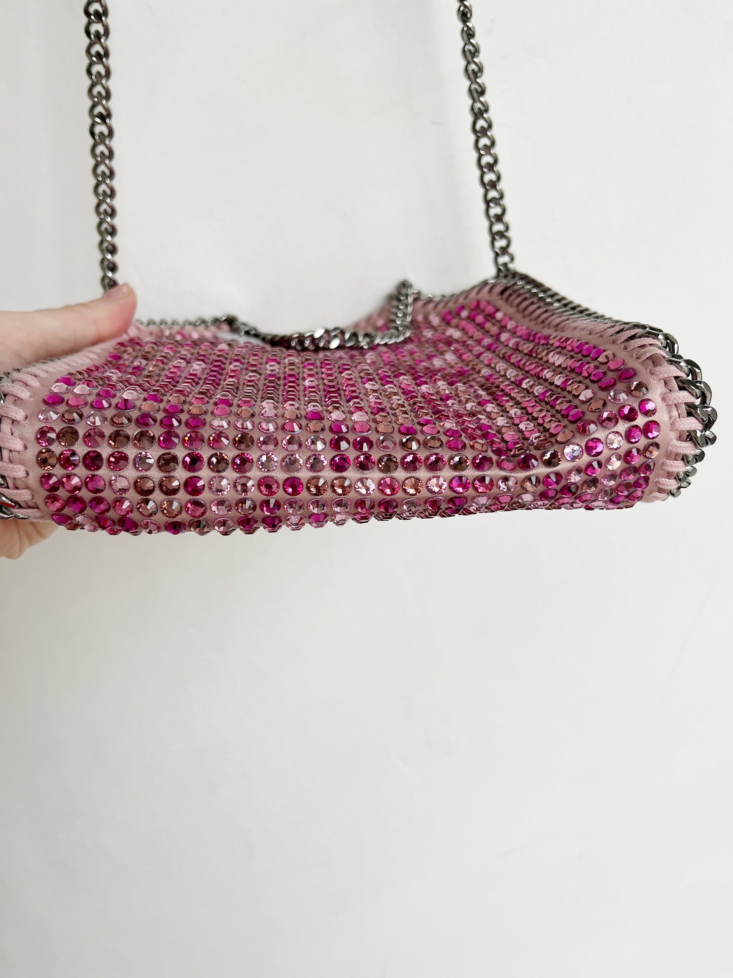 FALABELLA TINY CRSYTAL TOTE BAG W/ TAGS