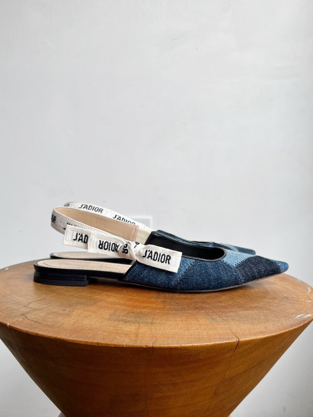 J'ADIOR PATCHWORK SLINGBACKS