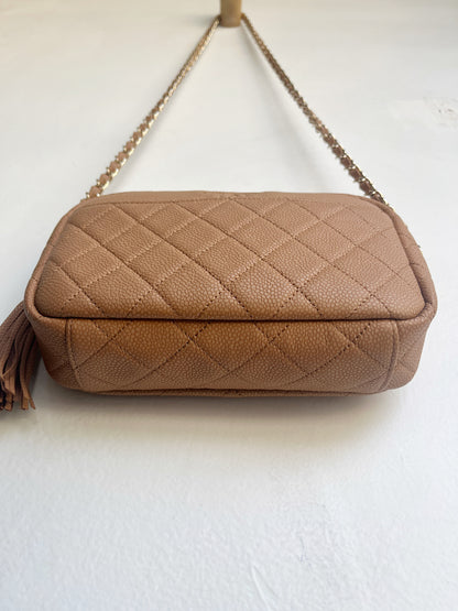 MINI COCO TASSEL CAMERA CASE PURSE