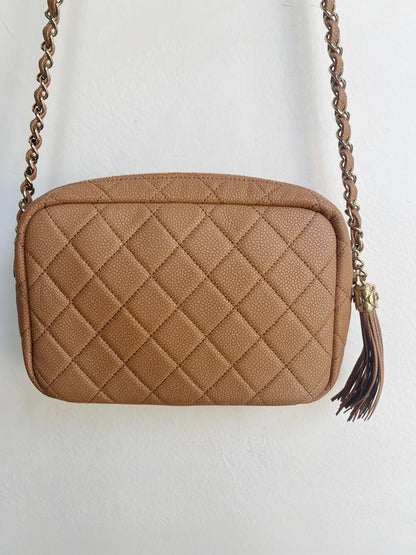 MINI COCO TASSEL CAMERA CASE PURSE