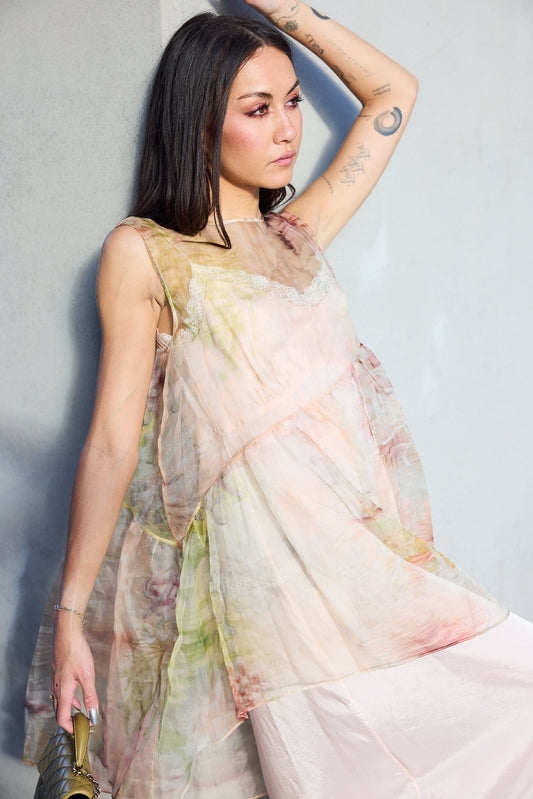 COLLINA STRADA ORGANZA RITUAL TUNIC