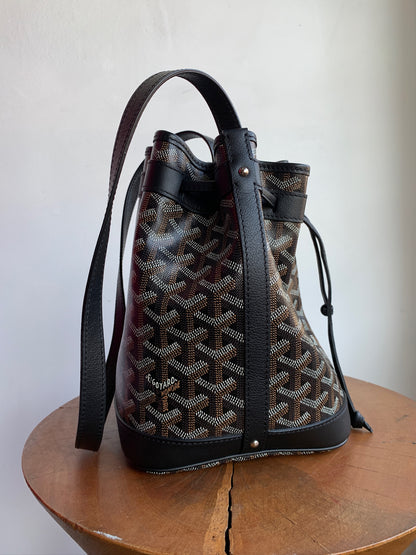 PETIT FLOT MONOGRAM BUCKET BAG
