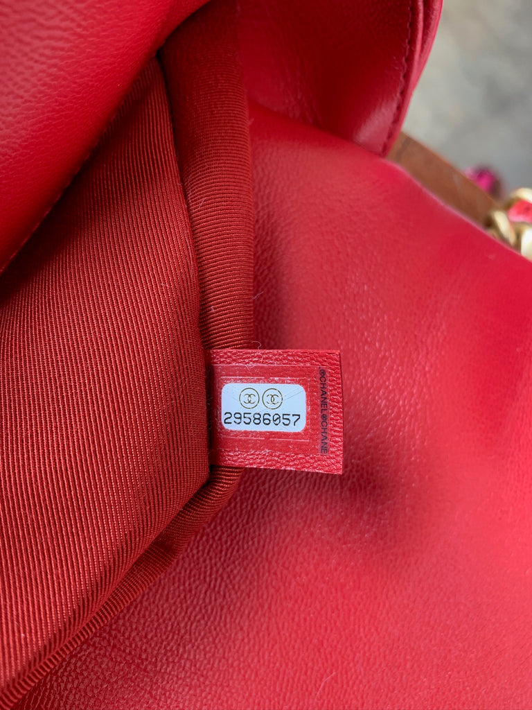 CHANEL 19 CORAL FLAP BAG W/ TAGS