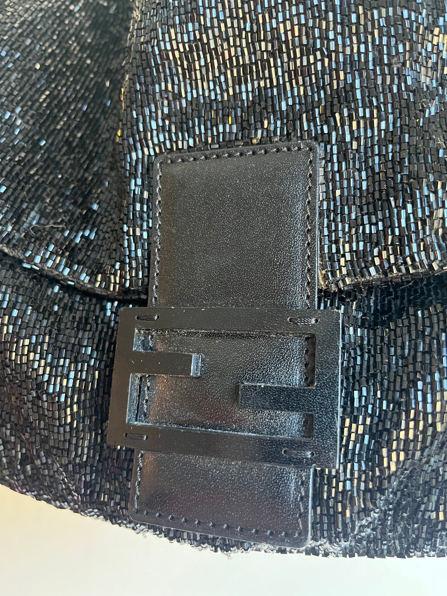 MAMMA BAGUETTE BEADED PURSE