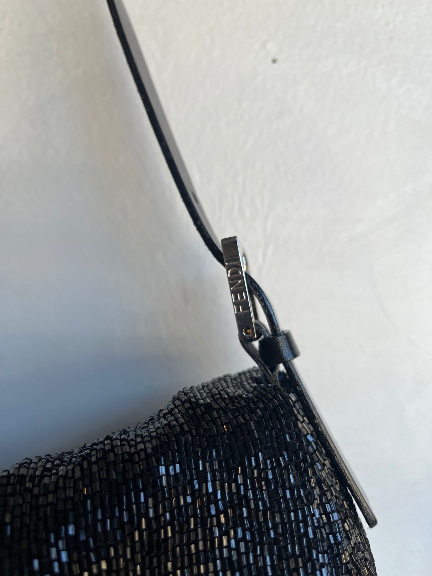 MAMMA BAGUETTE BEADED PURSE