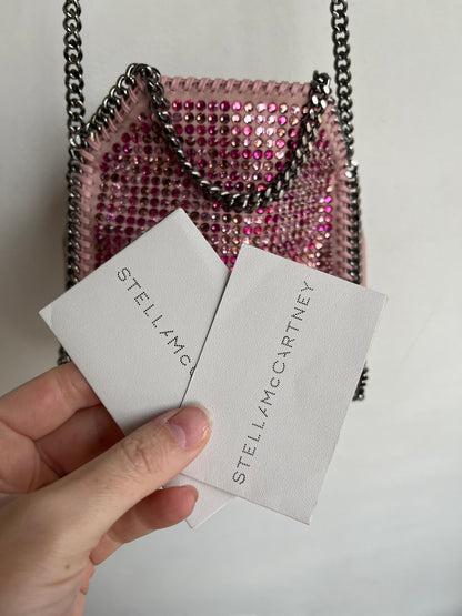 FALABELLA TINY CRSYTAL TOTE BAG W/ TAGS