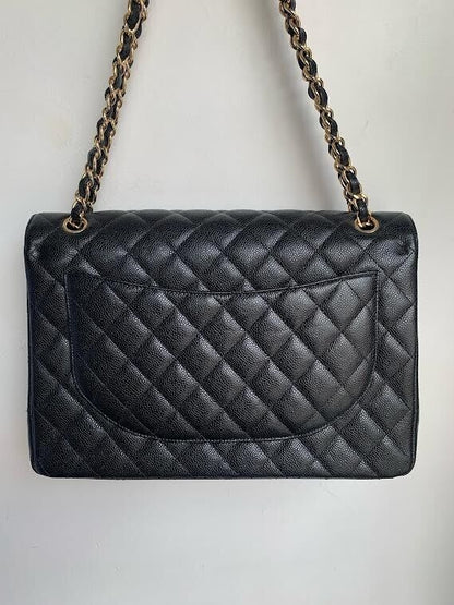 MAXI JUMBO DOUBLE FLAP PURSE