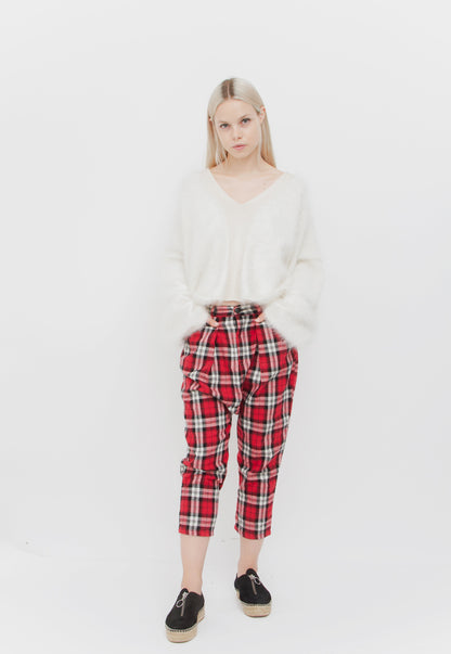ANGORA & WOOL SWEATER