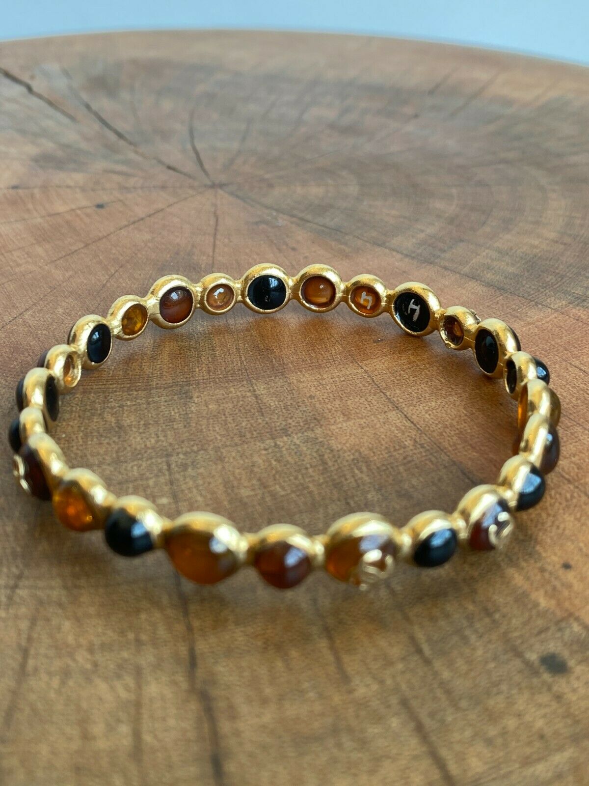 GEMSTONE BANGLE