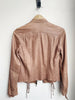 VINTAGE CORSET LEATHER JACKET