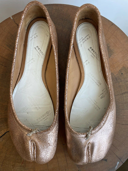 TABI ROSE GOLD BALLET FLAT