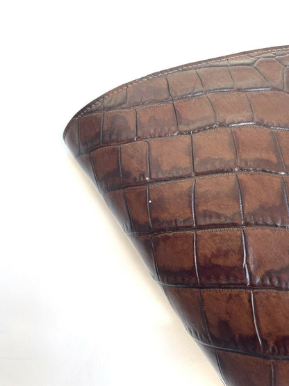EMBOSSED TULIP BAG