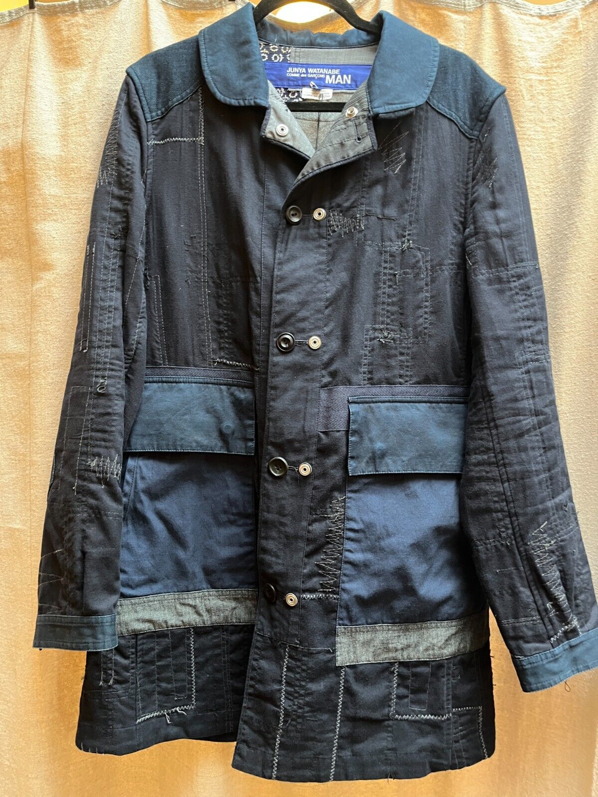 JUNYA WATANABE MAN Mens SS15 Reversible Sashiko Denim