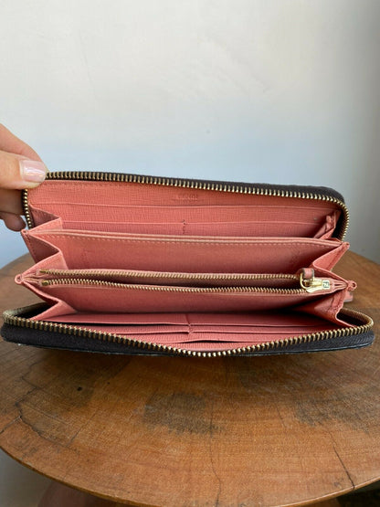 PRINTED MONOGRAM CONTINENTAL WALLET