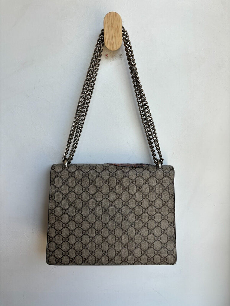 Gucci Brown/Beige GG Canvas and Leather Bree Crossbody Bag Gucci | TLC