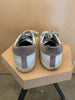 GOLDEN GOOSE Superstar Pearl White Iridescent Leather Star Low Top Sneaker 39