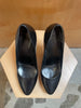 GUCCI Tom Ford Black Leather Platform Bamboo Stiletto Heel Pump Heel Shoe 37