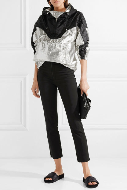 ISABEL MARANT NWT Jumpery Black Stretch Zip High Waist Stretch Skinny Pants 34/2