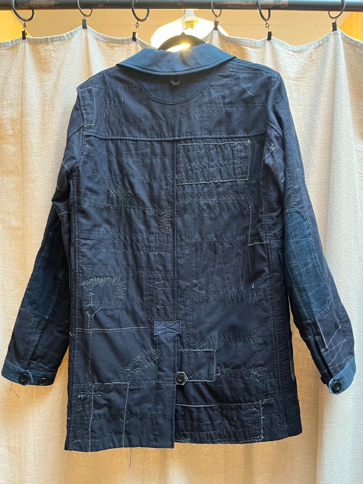 17SS Junya Watanabe man ニット スカジャン eYe JUNYA WATANABE MAN（アイジュンヤワタナベ マン）× New
