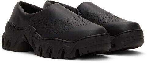 PRADA Men's Black Saffiano Crosshatch Leather Loafer Dress Oxford Shoe 41/7.5