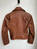 PERFORATED LEATHER JACKET