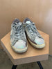 GOLDEN GOOSE Superstar Pearl White Iridescent Leather Star Low Top Sneaker 39