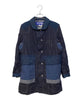 JUNYA WATANABE MAN Mens SS15 Reversible Sashiko Denim Patchwork Quilted Jacket Coat L