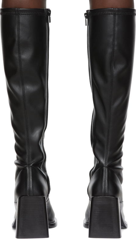 【関税込み】Justine Clenquet ロングブーツ Justine Clenquet - Chloë black high boots