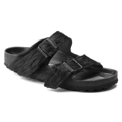 RICK OWENS $1800 Black Silver Curved Block Heel Platform Womens Ankle Boot 42
