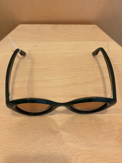 LAPIMA Rita Sun Green Yellow Frame Oversized Glasses Sunglasses