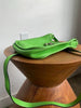 HERMES Vespa TPM Apple Green Pebbled Leather Mini Small Shoulder Bag Purse