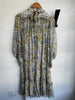 ZIMMERMANN NWT Super Eight Silk Floral Print Shirred Belted Bow Midi Dress 0/XS