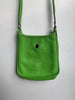 HERMES Vespa TPM Apple Green Pebbled Leather Mini Small Shoulder Bag Purse