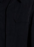ETRONWT $1900 Men's Navy Jacquard Floral Print Nylon Sportswear Jacket Coat 52/L