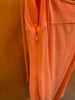 MARYAM NASSIR ZADEH MNZ Orange Serpentine Suiting Sleeveless Halter Midi Dress S