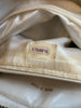 CHANEL Vintage White Camera Pocket Pebbled Leather Quilted Shoulder Bag Purse