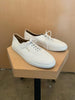 THE ROW $650 Dean White Canvas Embroidered Lace Up Sneaker Shoes 37