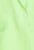 JACQUEMUS Marino Le Splash 2022 Veste Neon Bright Green Oversized Blazer 34/2/0