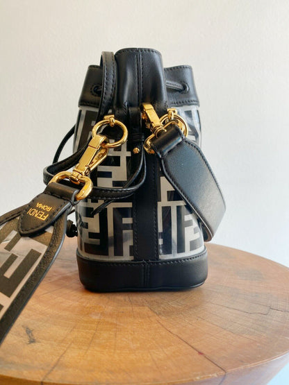 MINI MON TRESOR PVC BUCKET BAG