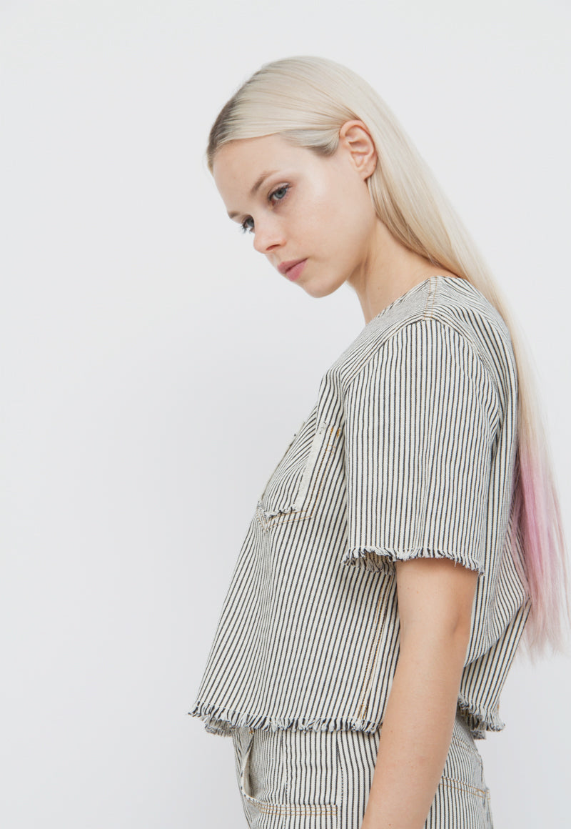 FRINGE STRIPE TOP