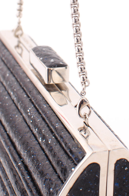 SALMON SKIN CLUTCH