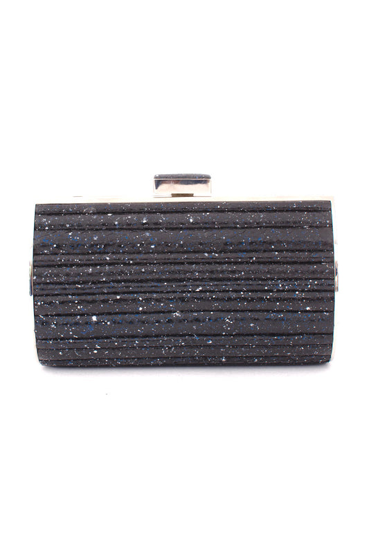 SALMON SKIN CLUTCH
