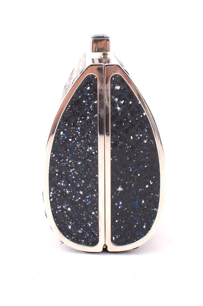 SALMON SKIN CLUTCH