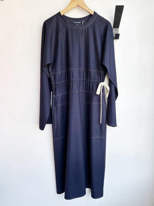DALA NAVY MIDI DRESS W / TAGS