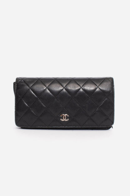 QUILTED LEATHER WALLET