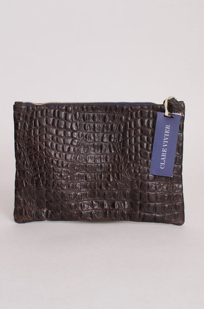 EMBOSSED FLAT CLUTCH