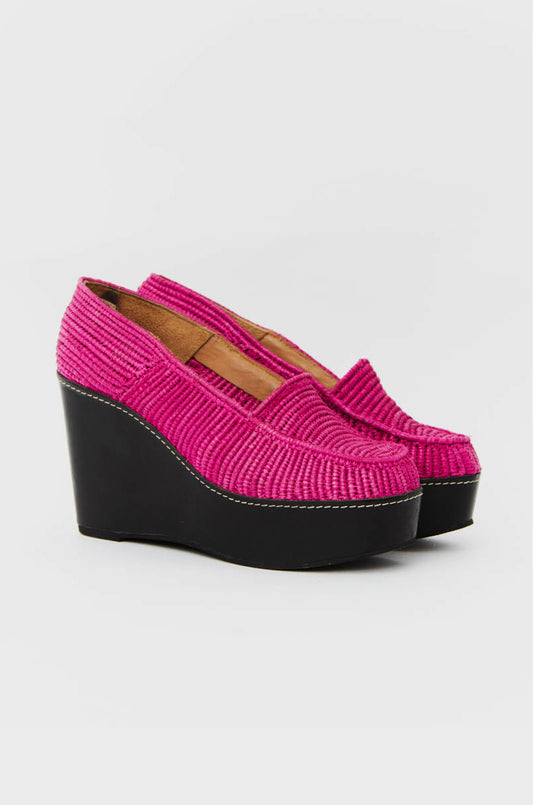 RAFFIA WEDGES
