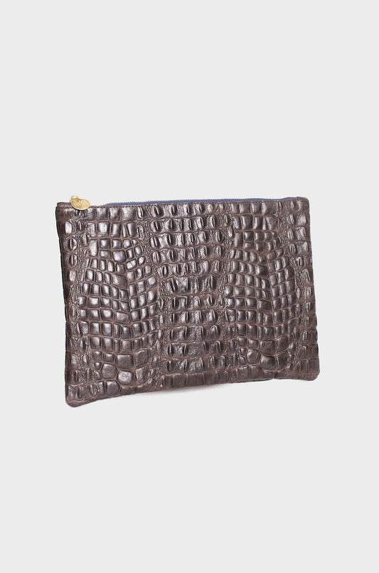 EMBOSSED FLAT CLUTCH