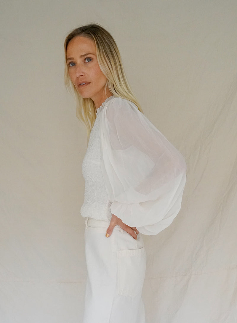 PEARL CHANDRA BLOUSE WITH TAGS